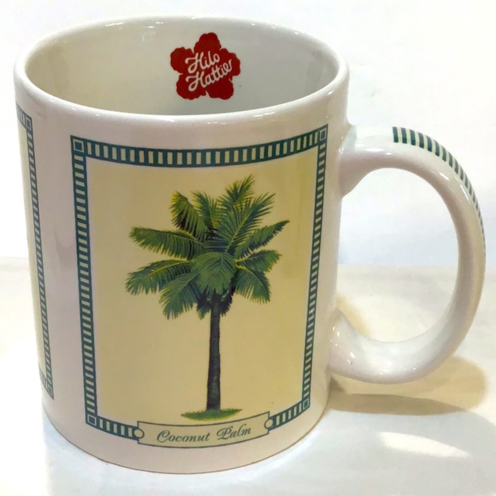 Hilo Hattie Hawaiian souvenir coffee mug NIB